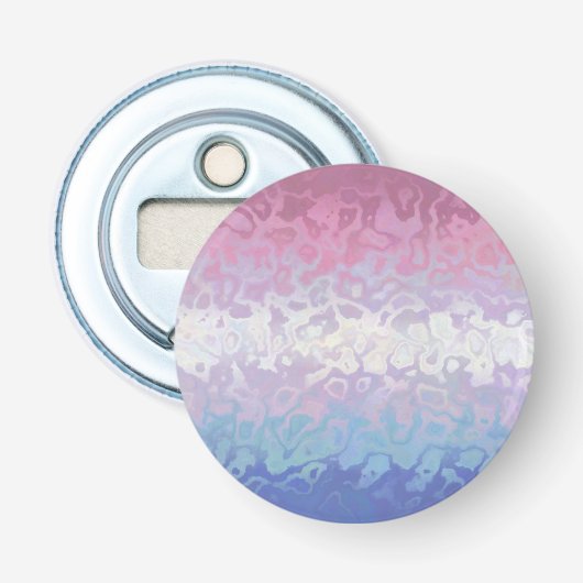 Décapsuleur Drapeau de fierté bigender tripant ondoyant funky (Devant)
