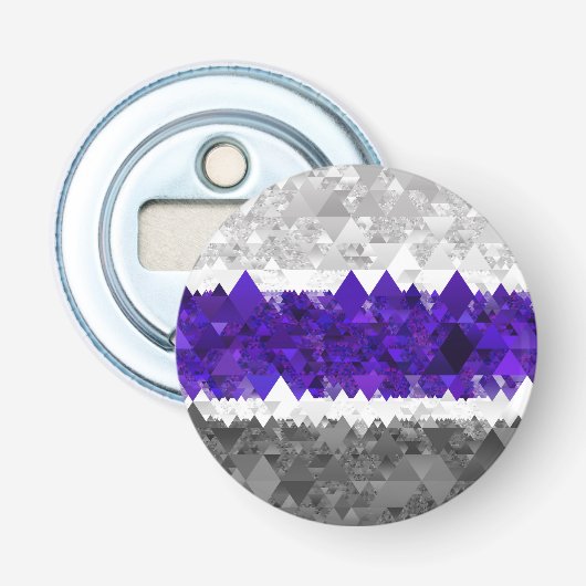 Décapsuleur Drapeau de fierté Greygender Boho Géométrique Mod (Devant)
