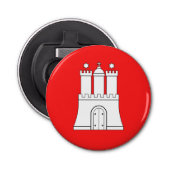 Décapsuleur Drapeau de Hambourg Bottle Opener (Devant)