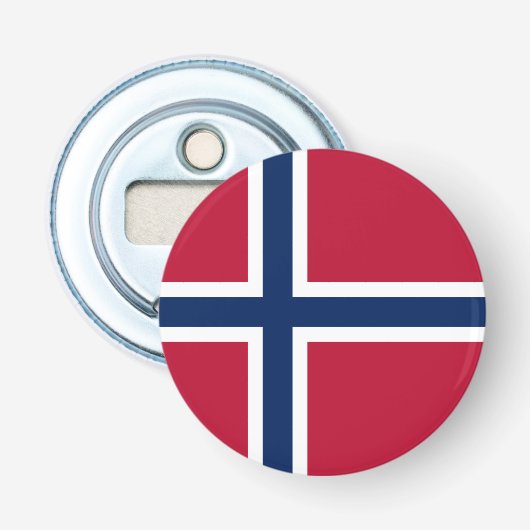 Décapsuleur Drapeau de la Norvège (Devant)
