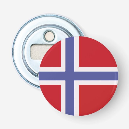 Décapsuleur Drapeau de la Norvège (Devant)