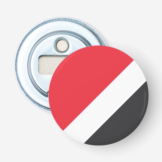 Décapsuleur Drapeau de la Principauté de Sealand (Devant)