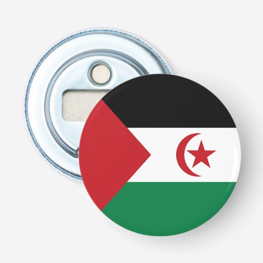 Décapsuleur Drapeau de la République arabe sahraouie démocrati (Devant)