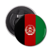 Décapsuleur Drapeau de l'Afghanistan (Devant)