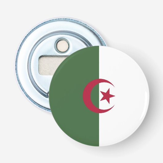 Décapsuleur Drapeau de l'Algérie (Devant)