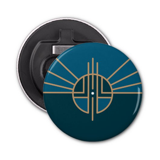 Décapsuleur Drapeau de Lincoln, Nebraska (Devant)