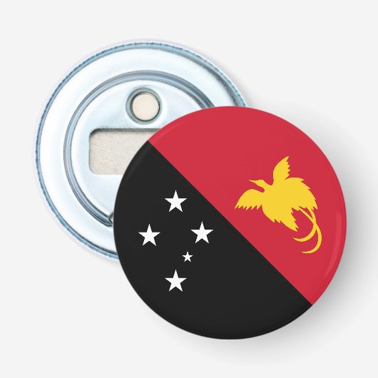 Décapsuleur Drapeau de Papouasie-Nouvelle-Guinée (Devant)