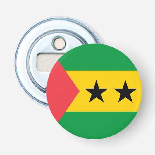 Décapsuleur Drapeau de Sao Tomé-et-Principe (Devant)