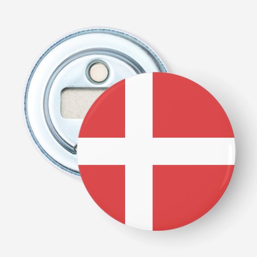 Décapsuleur Drapeau du Danemark (Devant)