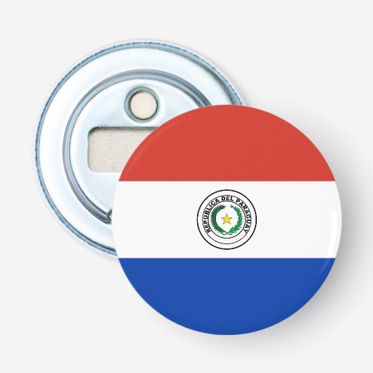 Décapsuleur Drapeau du Paraguay (Devant)