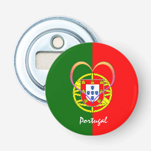 Décapsuleur Drapeau et Coeur portugais - Portugal/fans sportif
