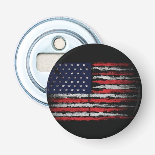 Décapsuleur Drapeau Grunge U.S.A (Devant)