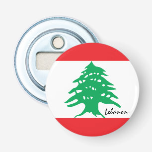 Décapsuleur drapeau libanais et Moyen-Orient - fans de mode/sp