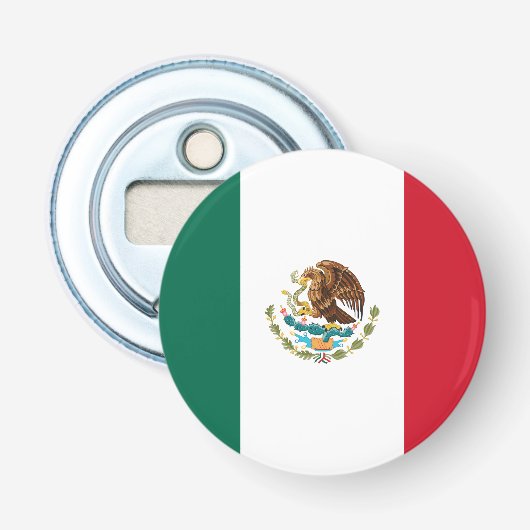 Décapsuleur Drapeau Mexicain (Devant)