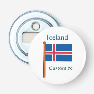 Décapsuleur Drapeau national d'Islande Thunder_Cove