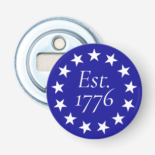Décapsuleur Drapeau patriotique Betsy Ross Env. 1776 Cadeau
