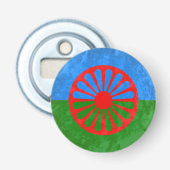 Décapsuleur Drapeau romani (Devant)
