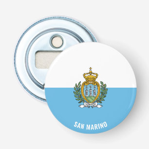 Décapsuleur Drapeau Saint-Marin Joli Patriotic Bottle Ouvrir