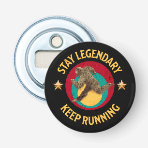 Décapsuleur Drôle de motivation de course de Bigfoot