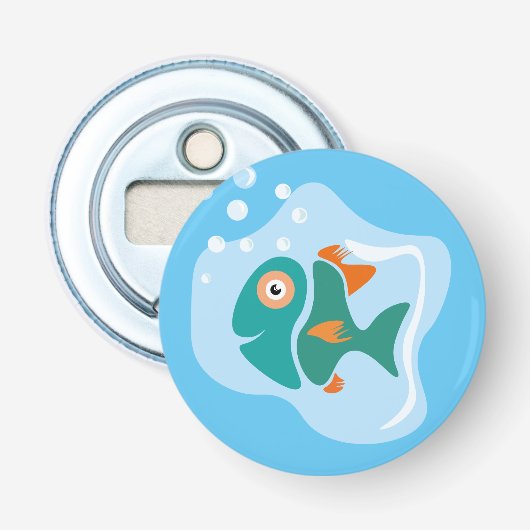 Décapsuleur Drôle Poisson élégant (Devant)