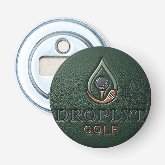 Décapsuleur Droplyt Golf Heritage Vert  (Devant)