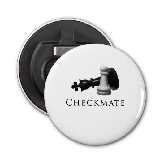 Décapsuleur Échecs d'échec et mat (Devant)