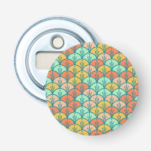 Décapsuleur Echelle de poisson géométrique moderne et colorée