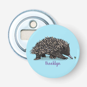 Décapsuleur Echidna mignonne avec dessin animé d'abeille