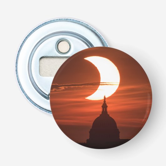 Décapsuleur Éclipse solaire 2021 (Devant)
