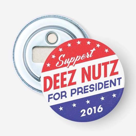 Décapsuleur Écrous de Deez pour le président (Devant)