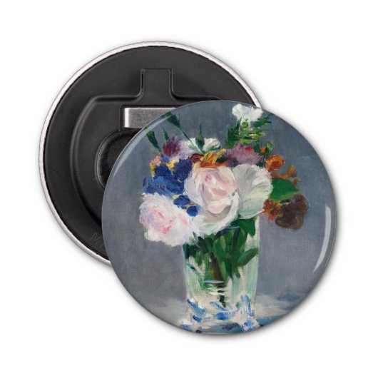 Décapsuleur Edouard Manet - Fleurs dans un Vase de Cristal (Devant)