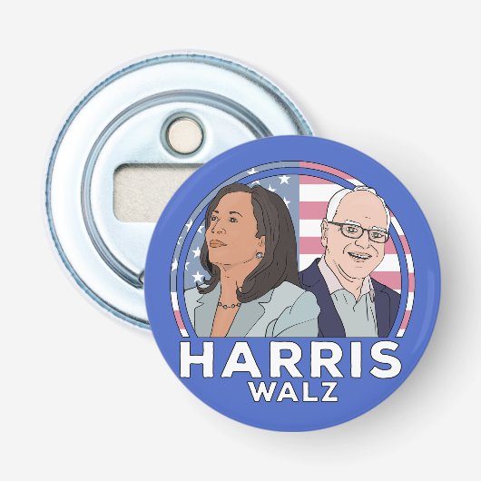 Décapsuleur Élection Harris Walz (Devant)