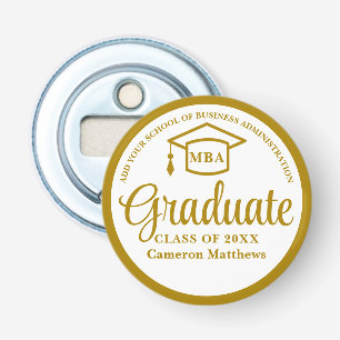 Décapsuleur Elégant Gold Business School MBA