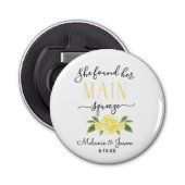 Décapsuleur Elle A Trouvé Son Principal Mariage Squeeze Lemon  (Devant)