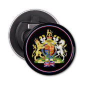 Décapsuleur Emblème britannique Flag Bottle Opener, Royaume-Un (Devant)