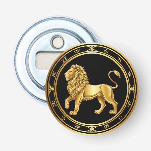 Décapsuleur Emblème du zodiaque Lion (Devant)