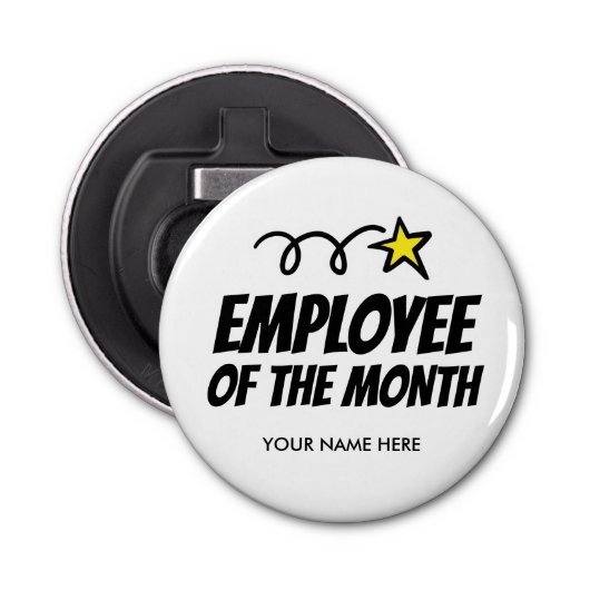 Décapsuleur Employé de l'ouvreur de bouteille magnétique de (Devant)