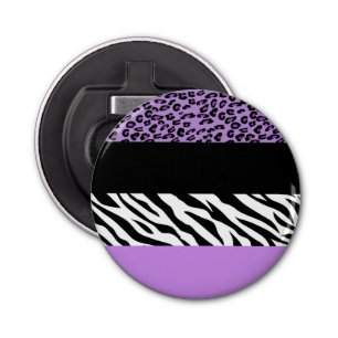 Décapsuleur Empreinte de léopard, Zebra Print, Poster de anima