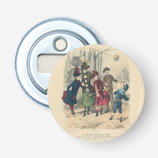 Décapsuleur Enfants Famille Antique Victorienne Enfant (Devant)