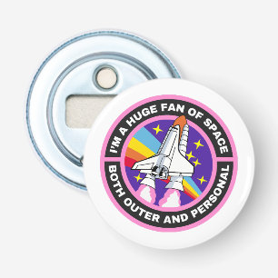 Décapsuleur énorme fan de l'espace