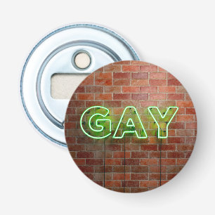 Décapsuleur Enseigne néon gay illuminée SlipperyJoe lumineuse