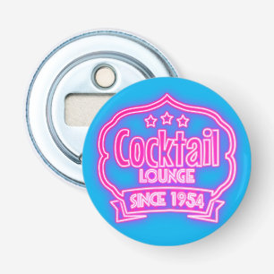 Décapsuleur Enseigne néon vintage de bar à cocktails salon de