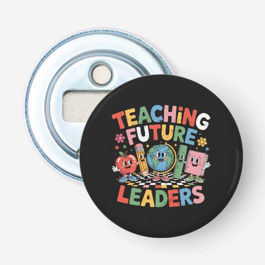Décapsuleur Enseigner aux futurs leaders professeur super (Devant)