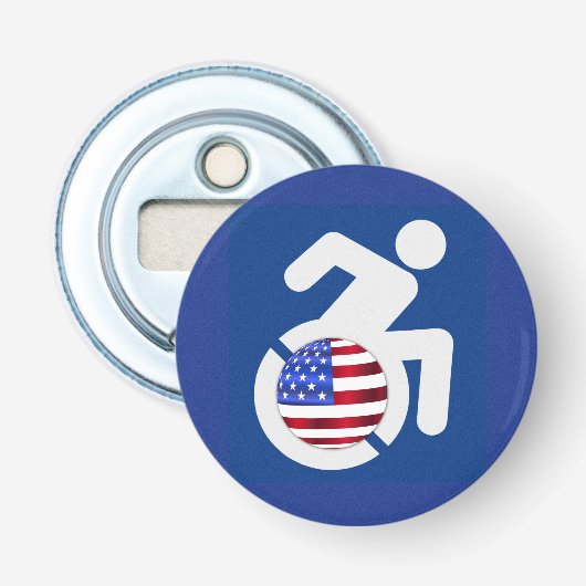 Décapsuleur États-Unis handicapés (Devant)