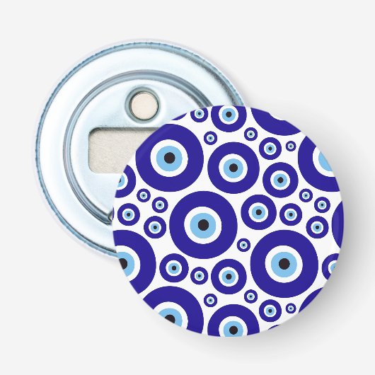 Décapsuleur Evil Eye Pattern, Greek Eye, Turkish Eye, Nazar (Devant)