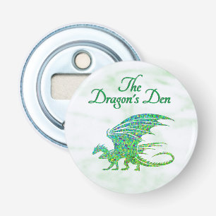 Décapsuleur Extraordinaire Mosaic Green Dragon Personnel
