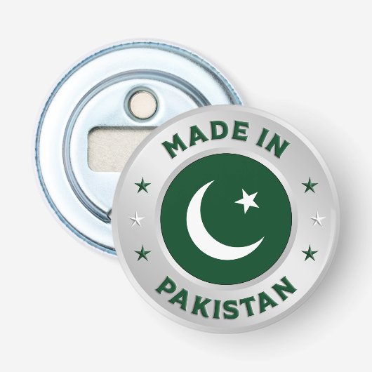 Décapsuleur Fabriqué Au Pakistan (Devant)