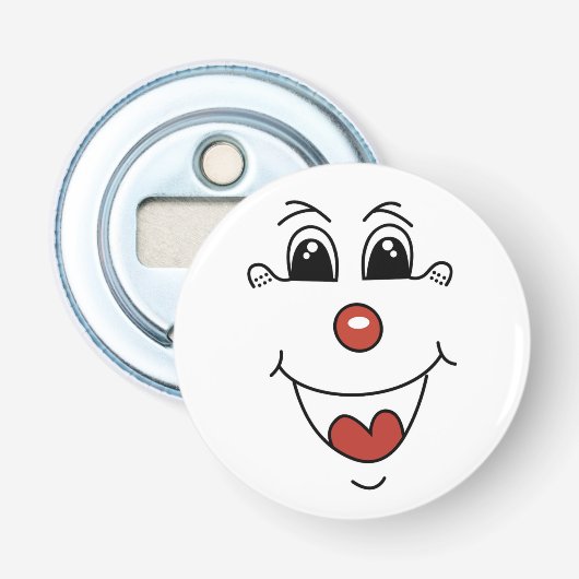 DÉCAPSULEUR FACE DE CLOWN (Devant)