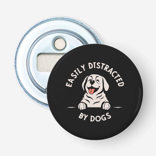 Décapsuleur Facilement distrait par les chiens (Devant)