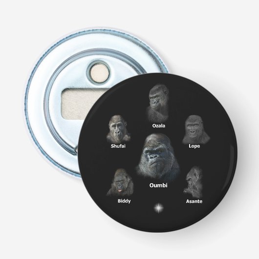 Décapsuleur Famille Gorilla (Devant)